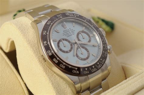 rolex blue ice steel|rolex daytona 50th anniversary price.